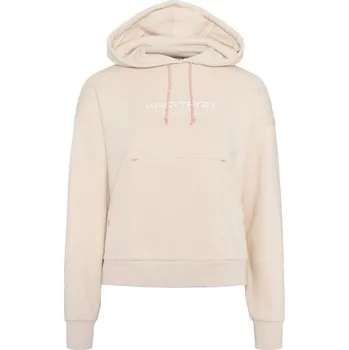 Dámské oblečení Dámská mikina KARI TRAA ANELIE XS Béžová, Bílá