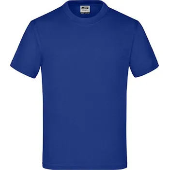 Chlapecké tričko James&amp;Nicholson Dětské triko JN019 Dark Royal S (110/116)