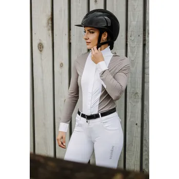 EQUITHÈME Košile Julie Equithème, dámská, taupe L