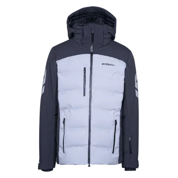 STÖCKLI Pánská lyžařská bunda WRT Cross PRO, stříbrná, antracit 2025/26 - 48, S