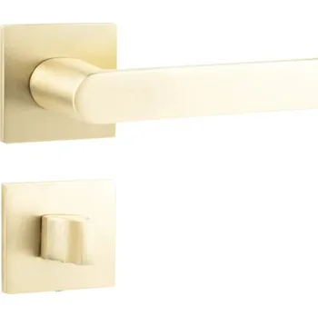 Dveřní kování Rozetové dveřní kování ENIX-S WC, zlatá