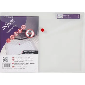 Obálka plastová A4 čirá