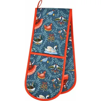 Chňapka Kuchyňská dvojitá rukavice 12 Days Of Christmas