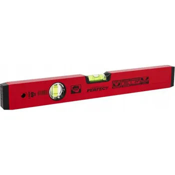 Vodováha STALCO Hliníková vodováha 40 cm červená PERFECT