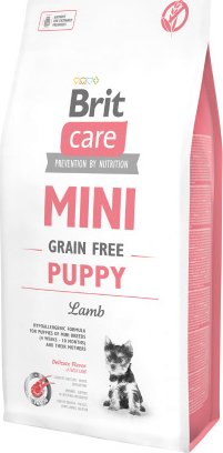 Brit Care Mini Grain Free Puppy Lamb 7 kg / exp. 2.27