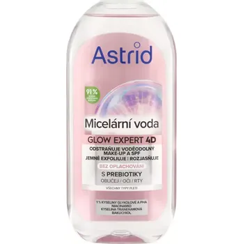 Micelární voda Astrid Micelární voda Glow Expert 4D 400 ml