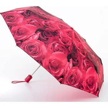 Deštník Fulton dámský skládací deštník Open/Close 4 PHOTO ROSE L346