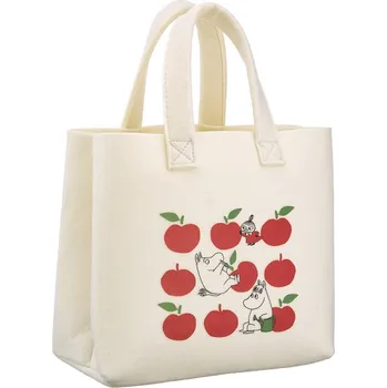 Úložný box Muurla Taška Moomin Joyful Apples 25x25cm, béžová