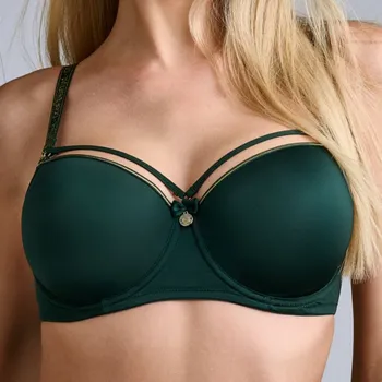 Podprsenka Marlies Dekkers - Space Odyssey podprsenka balkónová vyztužená forest green 80E 373901