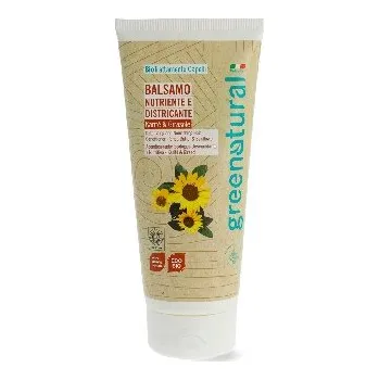 Šampon Greenatural Vyživující vlasový kondicionér bambucké máslo a slunečnicový olej BIO 200 ml