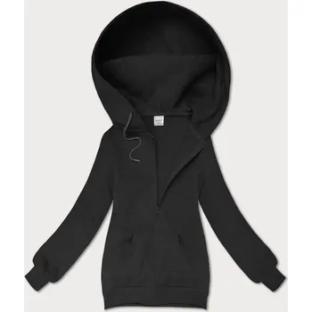 Dámská mikina Dámská rozepínací mikina v grafitové barvě s kapucí S'West (B-12#) odstíny šedé L (40)