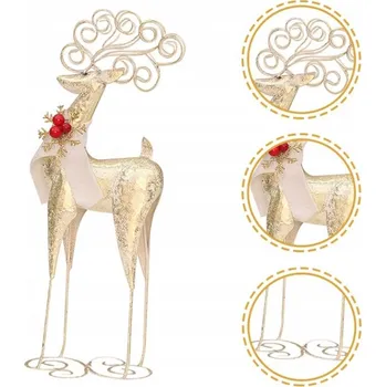 Vánoce Flamenco Mystique VÁNOČNÍ TRPASLÍK XL 62 CM VYROBENÝ Z PLYŠE KSN118