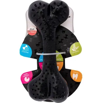 Hračka pro psa Comfy hračka zubní kost licorice 16,5 cm černá