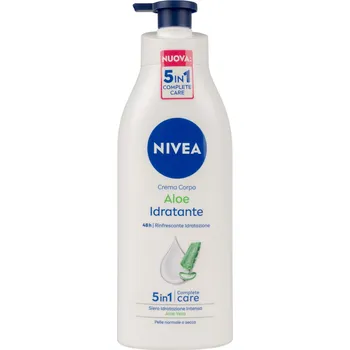 Tělové mléko Nivea Aloe Vera Body Milk 5v1 lehké tělové mléko 500 ml