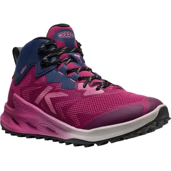 Dámská treková obuv Dámská outdoorová obuv Keen ZIONIC NXT MID WP W 8 Fialová, Tmavě modrá