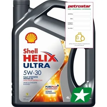 Motorový olej Motorový olej Shell 4 l 5W-30