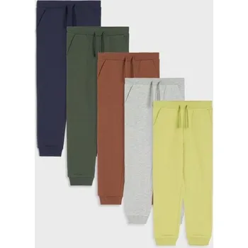 Chlapecké kalhoty Sinsay - Kalhoty joggers 5 pack - zelená - 021FT-78X - 021FT-78X-110