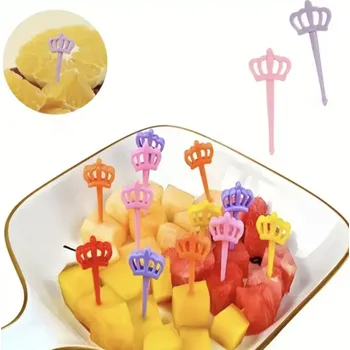 Party dekorace Napichovátka - KRÁLOVSKÁ KORUNA - 15 ks (Značka: LOVE LIFE)