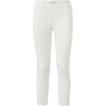 680036 - Tchibo - 7/8 tregíny s ažurovou výšivkou - pro ženy - vel. 52 - barva: bílá