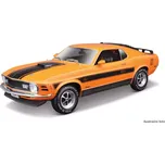Maisto - 1970 Ford Mustang Mach 1, oranžová, 1:18