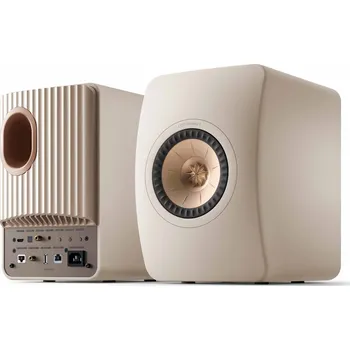 Elektronika KEF LS50 Wireless II Sand Shell (Bezdrátové reproduktory s širokou konektivitou a neuvěřitelným zvukem, cena za pár)