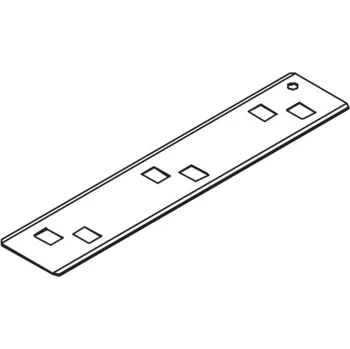 Žebřík PUK VB 40S spojka žlabu - spodní díl, w= 355 mm