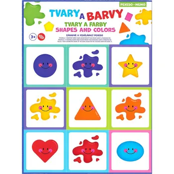 Pexeso Pexeso Tvary a barvy
