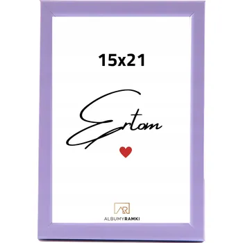 Obraz Rámeček na fotografii 15x21 pro děti AURA světle fialový Violet