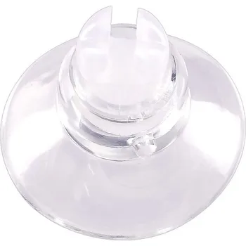 Silikonová přísavka - Malá s odnímatelným klipem 4 ks