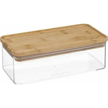 Úložný box Obdélníková krabice Eske o objemu 1 l s bambusovým víkem