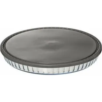 Forma na pečení Skleněná koláčová forma s víkem 30 cm