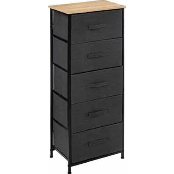 Komoda 5five simply smart Vysoká komoda Tissa černá