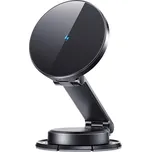 Držák do auta JOYROOM na nerovný povrch + 15W nabíječka - podp. MagSafe - černý