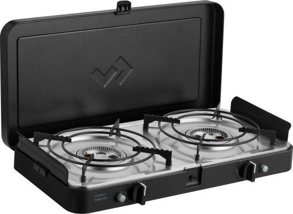 Dvouplotýnkový plynový vařič Cadac 2 COOK 3 TURBO FFD STOVE - 50mbar