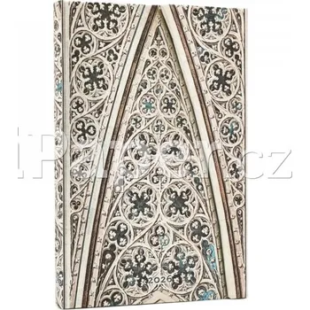 Diář Diář Paperblanks 2026 Vault of the Milan Cathedral midi horizont - 530108594