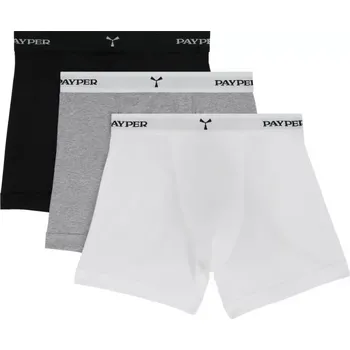 Boxerky PAYPER MARLON Pánské boxerky,dl.nohavička,3ks/bal - v. XXL