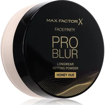 Přípravek na tvář Max Factor Pro Blur fixační pudr odstín Honey Hue 10.5 g