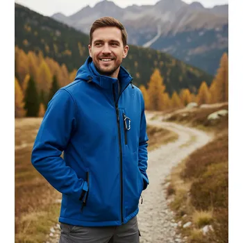 Pánská softshellová bunda MALFINI Bunda PERFORMANCE MAN, různé barvy Velikost XL královsky modré