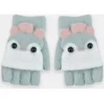 Dětské pletené rukavice RZ079 - 14 / modrá