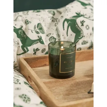 Svíčka Sinsay - Vonná svíčka s vánočním motivem Christmas Tree - tmavě zelená - 443HE-79X - 443HE-79X-ONE