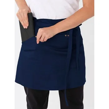 Pracovní zástěra Le Chef Gastro zástěra do pasu DE115 Navy 91 x 45 cm
