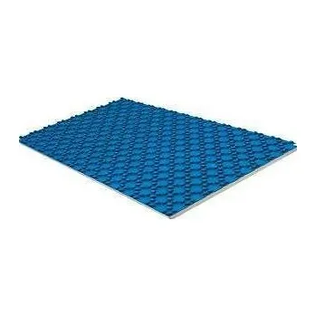 rozdělovač topení Uponor NUBOS systémová deska 900x1447mm bez izolace, PS fólie, modrá