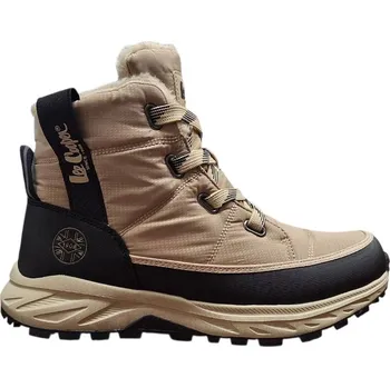 Dámská zimní obuv Lee Cooper LCJ-25-01-3742L Dámské zimní kotníkové boty béžové 38