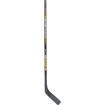 Dřevěná hokejka Arcore BOSTON 135 UNI Černá, Žlutá, Bílá