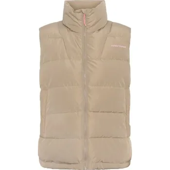 Dámská vesta Dámská zateplená vesta KARI TRAA LINN XL Béžová, Růžová