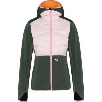 Dámská casual bunda Dámská termo bunda KARI TRAA TIRILL XL Khaki, Růžová, Bílá