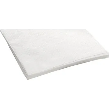 Papírový kapesník Ubrousky GASTRO skládané 30x30cm, 1vrstvé, bílá celuloza, 500ks/balení