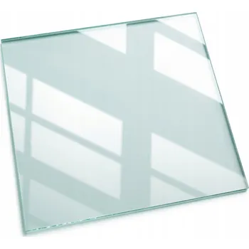 Konferenční stolek Čtvercová Deska ze Tvrzeného Skla 50x50 cm Sklo Stolní Dekorativní