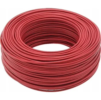 Příslušenství ke karavanu REIMO Jednožílový vodič - autokabel pro instalaci 12 V - 5m, červený Varianta: 2,5 mm², 5m