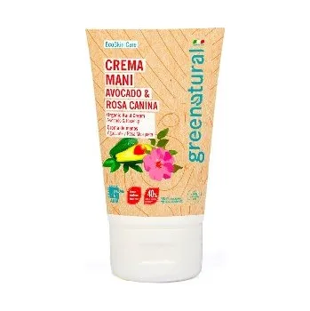 Péče o ruce Greenatural Ochranný krém na ruce avokádo a šípek BIO 75 ml